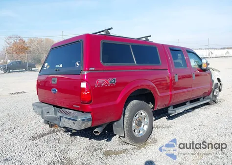 2015 Ford F-250 Xlt from USA, damaged, VIN 1FT7W2B64FEB13696